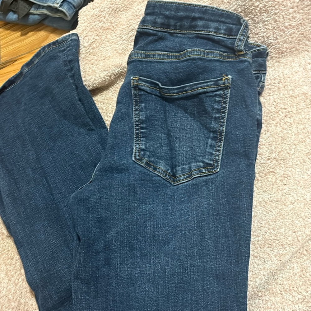 Zara dark washing jeans